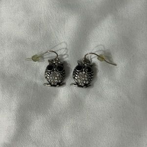 Vintage owl earrings